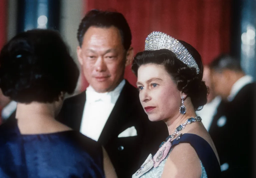 Fotografiando a la Reina Isbel II
