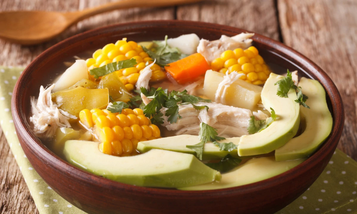 ajiaco bogotano | ajiaco colombiano | cocina colombiana | Que Onda