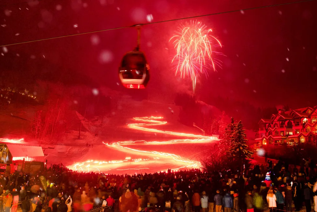 Desfile de Antorchas de Nochevieja en Telluride, Colorado | Qué Onda