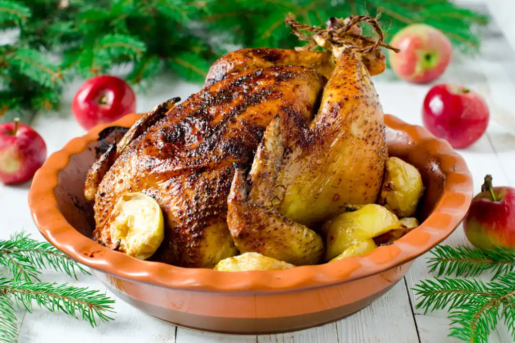 Exquisito Pollo Relleno para Navidad | Qué Onda
