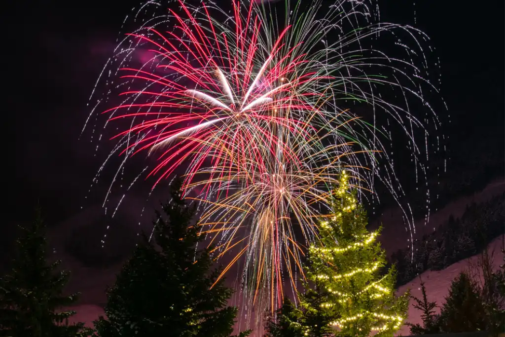 Fuegos Artificiales Tradicionales de Nochevieja en Jackson Hole, Wyoming | Qué Onda