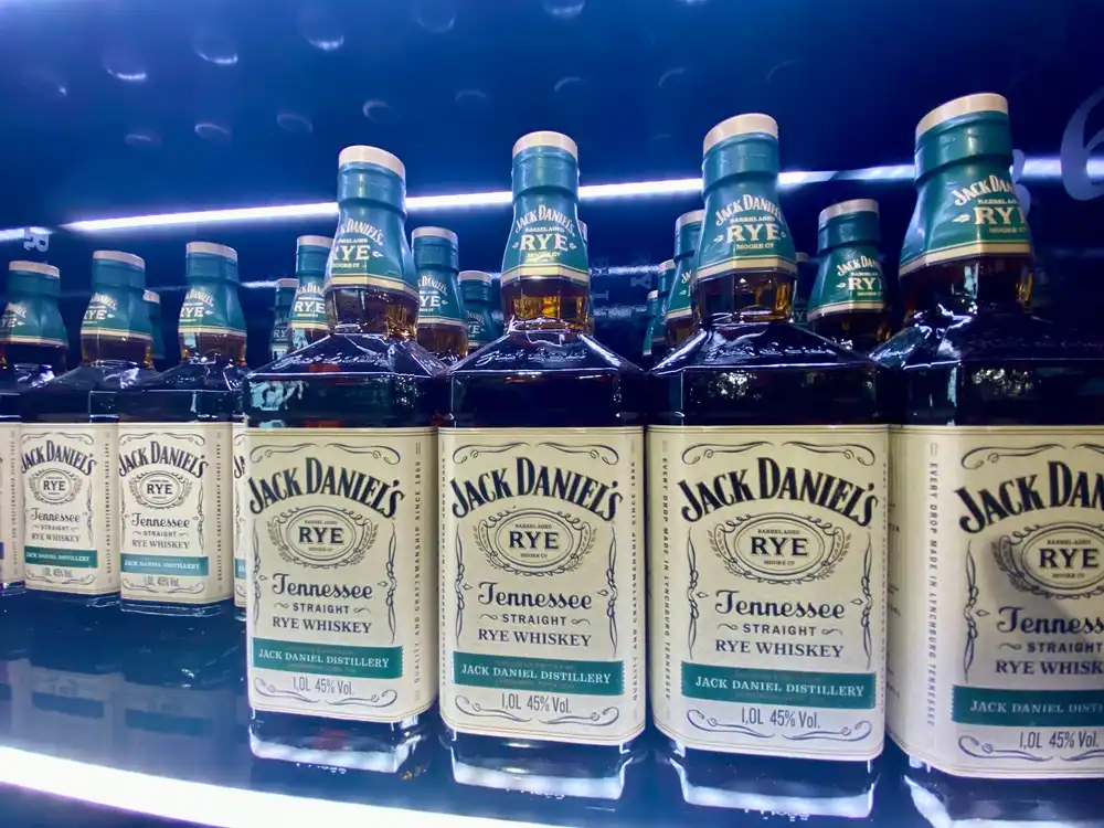 Jack Daniel´s Rye sabor con matices de caramelo y especias