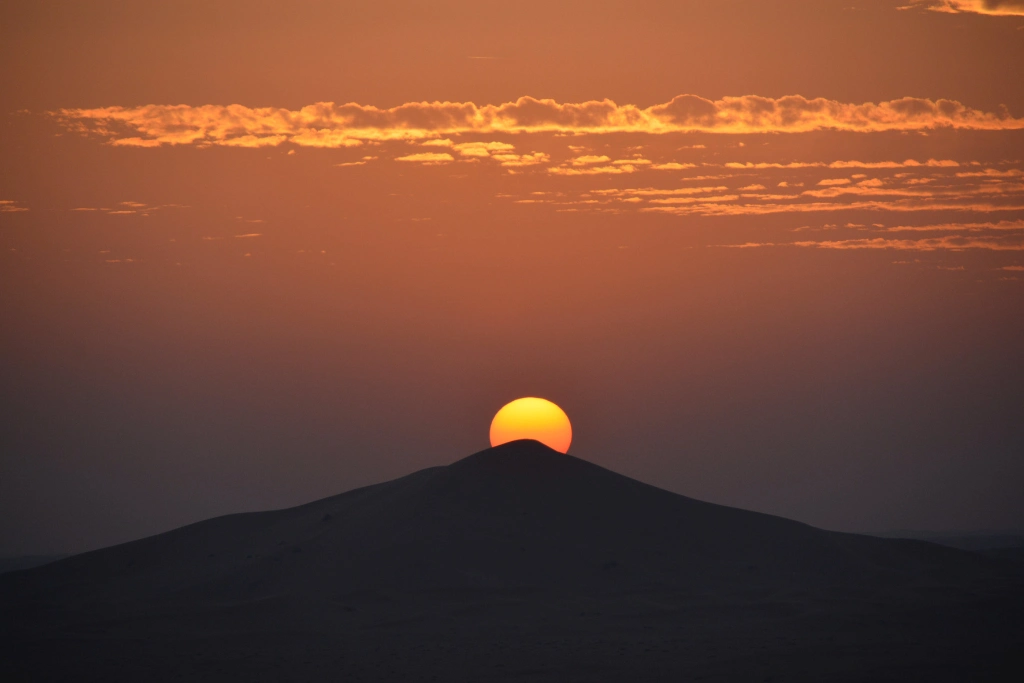 Puesta del sol hermosa | Qué Onda