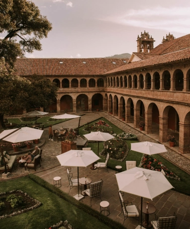 Vista Panorámica del Monasterio  Belmond Hotel | Qué Onda