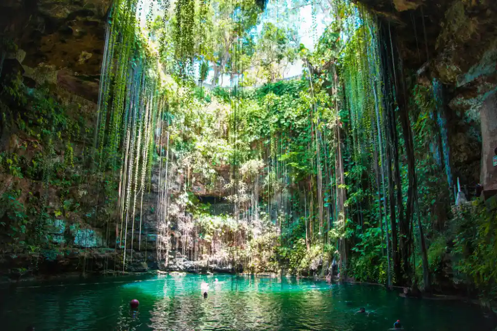 Cenote ik kil México | Qué Onda