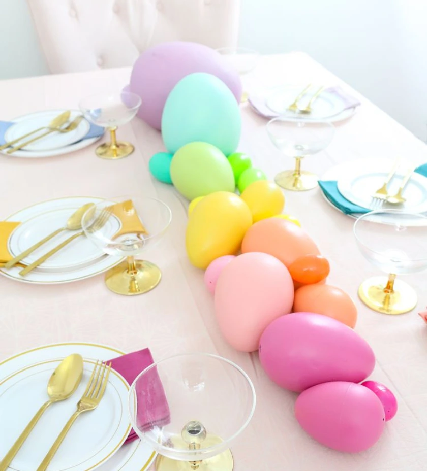 Centro de Mesa en Tonos Pastel | Qué Onda
