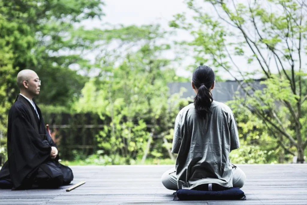 Sección de meditación en Aman | Qué Onda