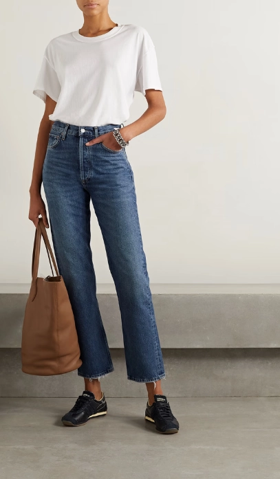 Blue jeans/white shirt | Qué Onda