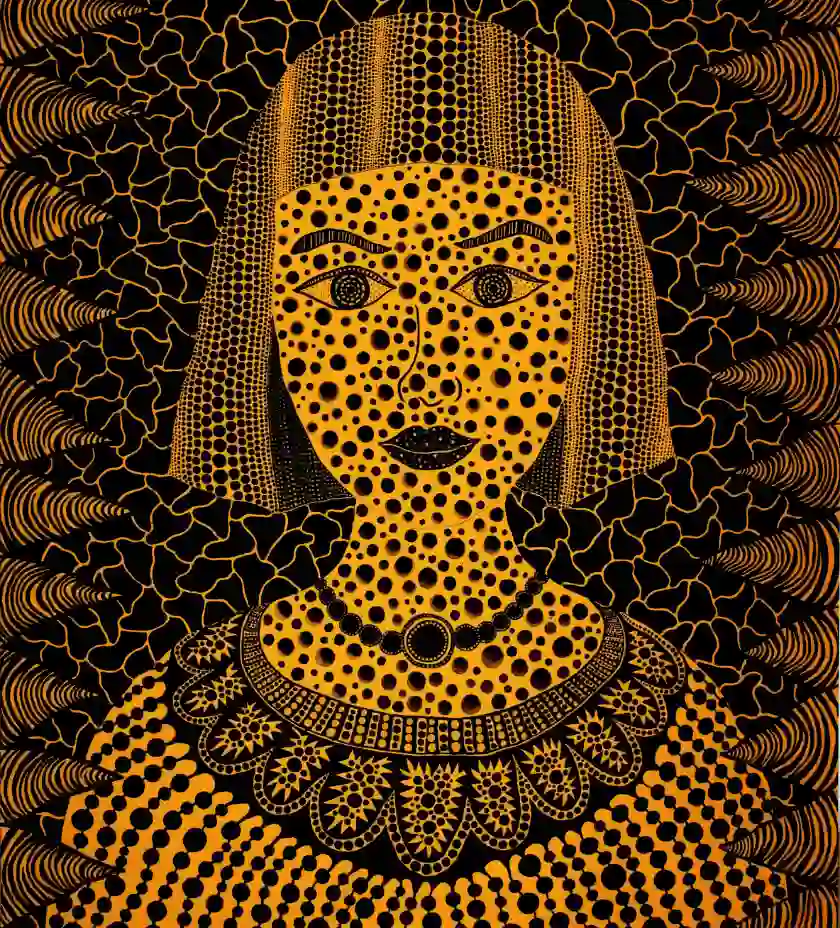 Yayoi Kusama | Portrait, 2015 | Qué Onda