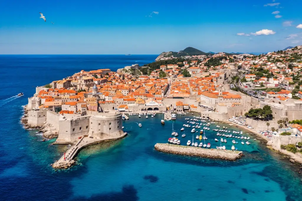 Vista aérea de Dubrovnik, Croacia | Qué Onda