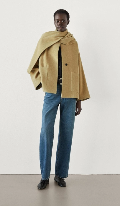 Abrigo de capa de Zara | Qué Onda