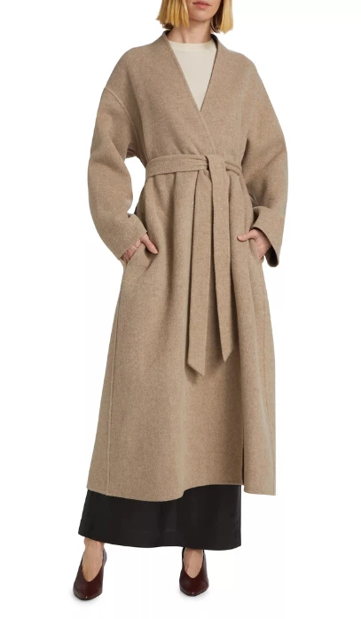 CO Belted Wool Coat | Qué Onda
