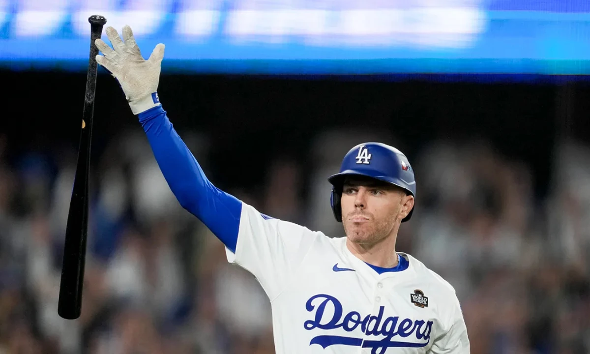 Freddie Freeman celebra su grand slam decisivo contra los Yankees de Nueva York | Qué Onda